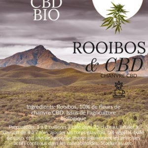 INFUSION "TERRE DE CHANVRE" Rooibos, 45 grammes